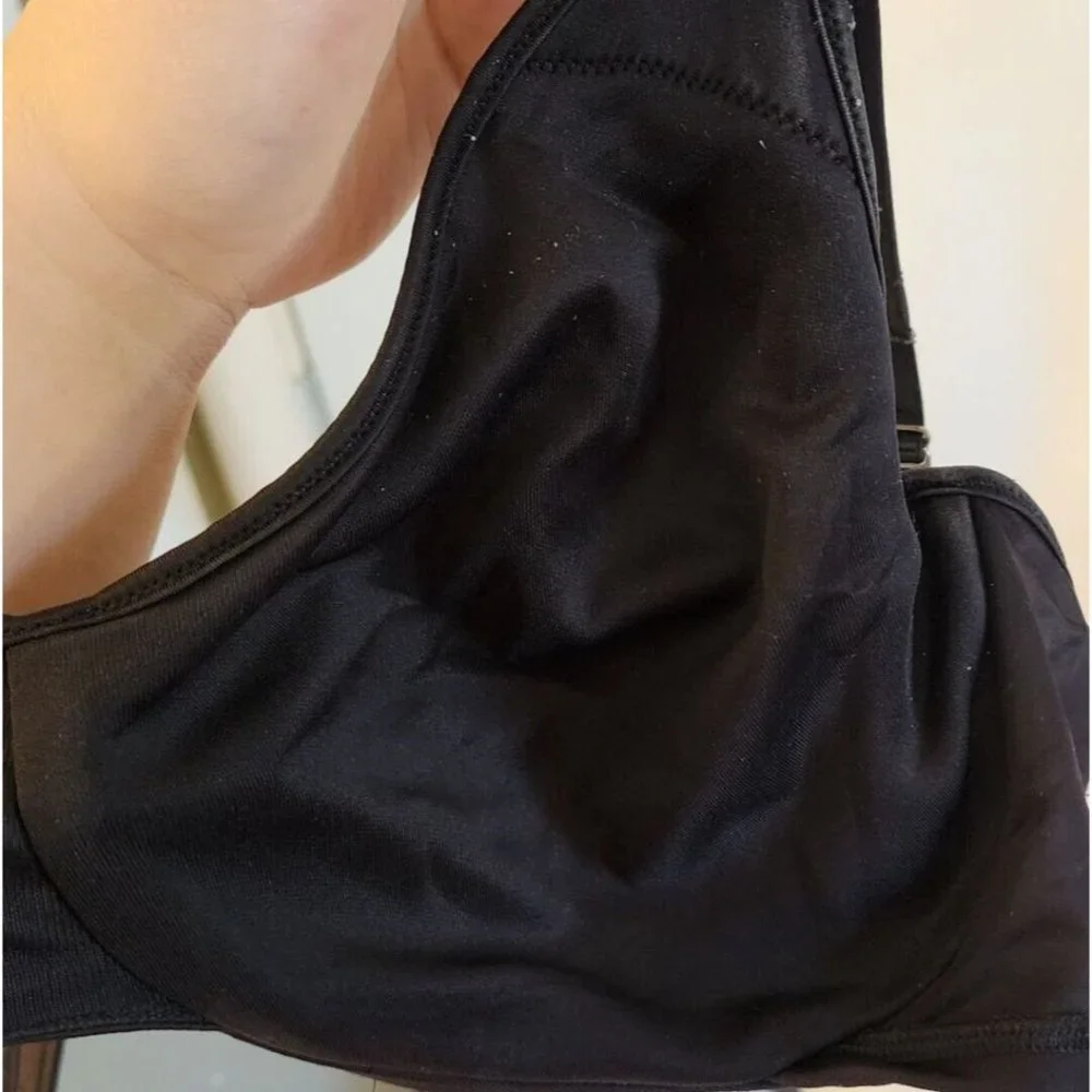 Bali 3385 Women's Passion For Comfort Minimizer Bra Underwire Unlined‎ Black 40D